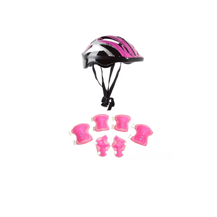 MiniFahrer Helm + Schutzausrüstung (Einheitsgröße)